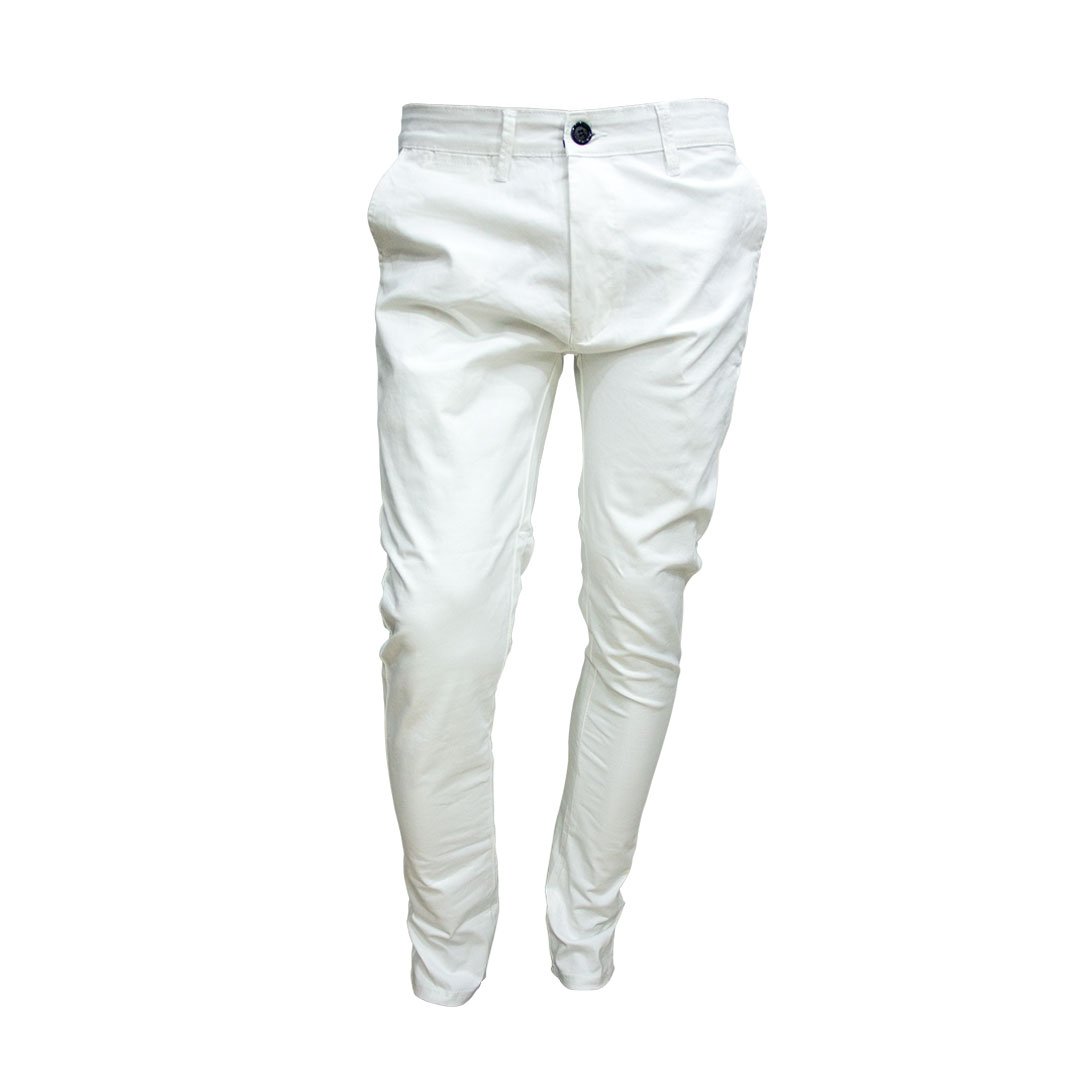 Pantalon casual Blanco